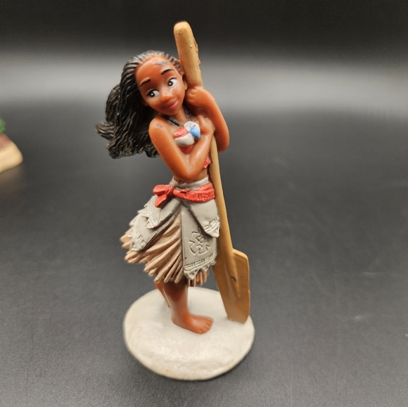 Lot of 3 Disney Moana figures toy/cake toppers 3-4" - Picture 7 of 8